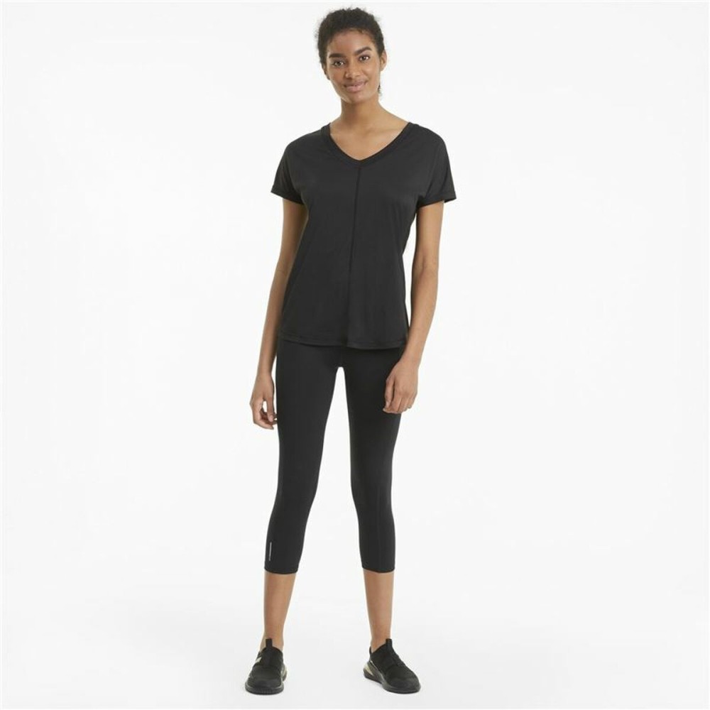 Lange Sporthose Puma Train Favorite Forever High Waist 3/4 Schwarz Damen