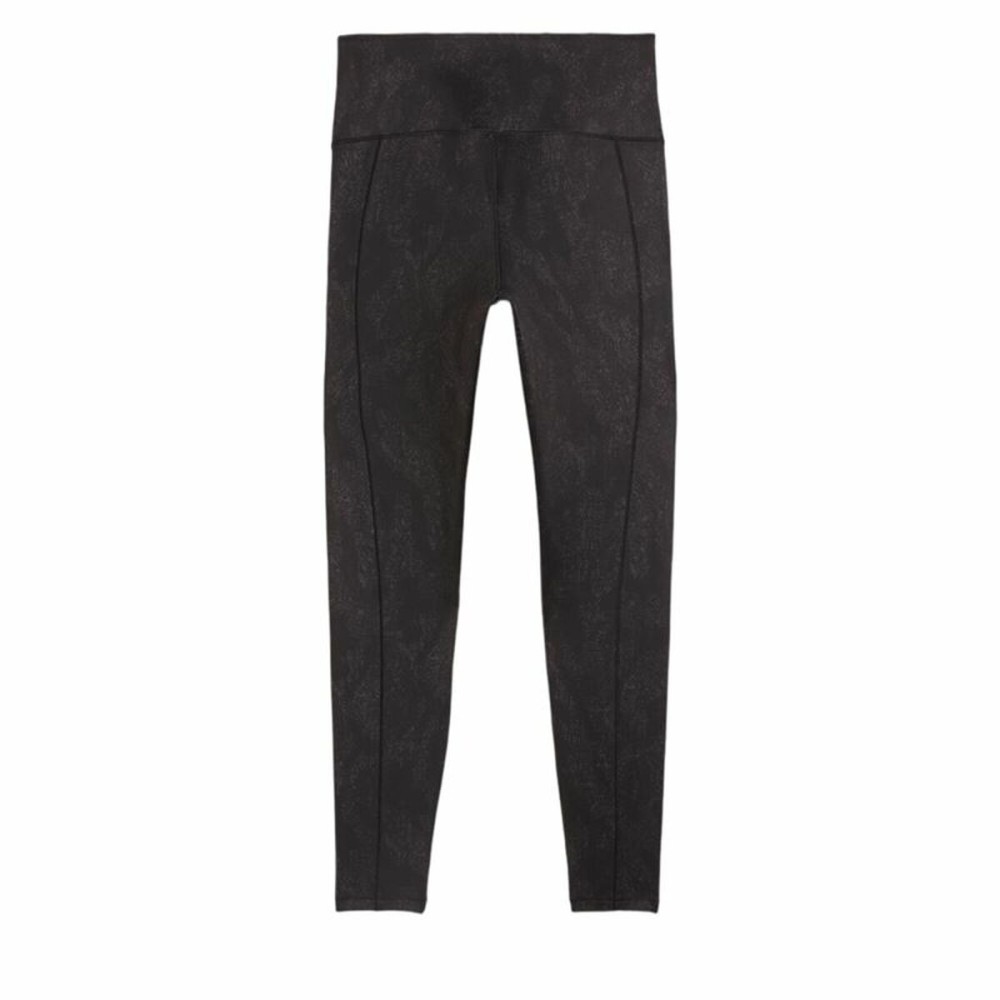 Sporthose Damen Puma Studio Hw 7/8 Aop Schwarz