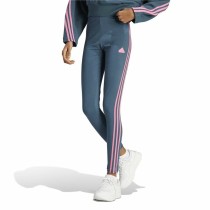 Sporthose Damen Adidas Fi 3S Blau