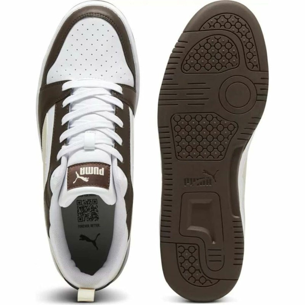 Baskets Puma Rebound V6 Low Blanc