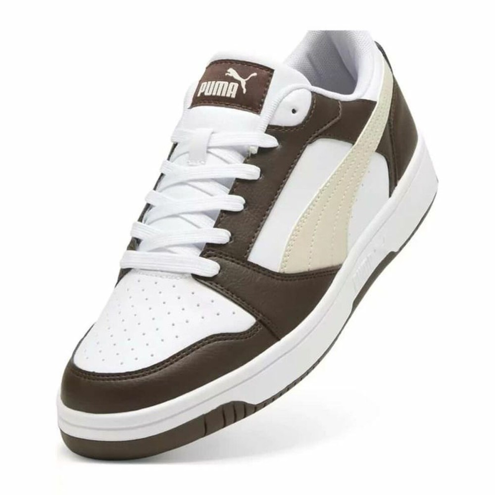 Baskets Puma Rebound V6 Low Blanc