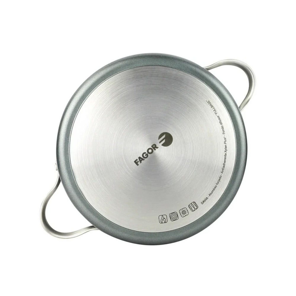 Casserole Fagor Gris Ø 24 cm Aluminium forgé