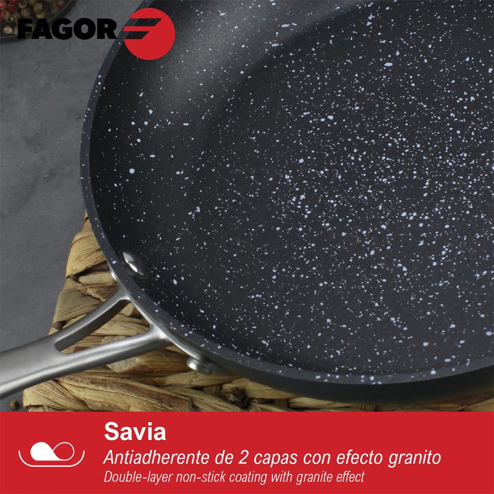 Pan Fagor Savia Toughened aluminium Silver Ø 26 cm
