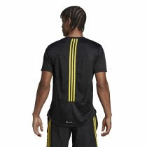 T-shirt à manches courtes homme Adidas Aeroready HIIT Back Noir