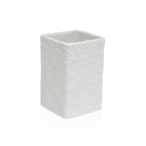 Zahnbürstenhalter Versa Viti Weiß Harz 7,4 x 10,6 x 7,4 cm