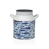 Vase Versa Metal Fish 13 x 15,5 x 21 cm
