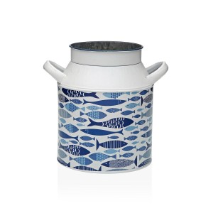 Vase Versa Metall Fische 13 x 15,5 x 21 cm