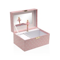 Box-Schmuckkästchen Versa Holz Holz MDF 12 x 10 x 18 cm