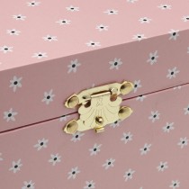 Jewelry box Versa Wood MDF Wood 12 x 10 x 18 cm