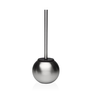 Toilettenbürste Versa Metall Polypropylen 13,5 x 36,5 x 13,5 cm