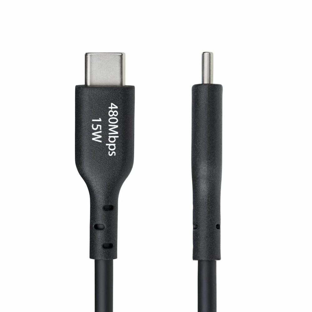 USB-Kabel Startech USB2AC2MNC Schwarz 2 m