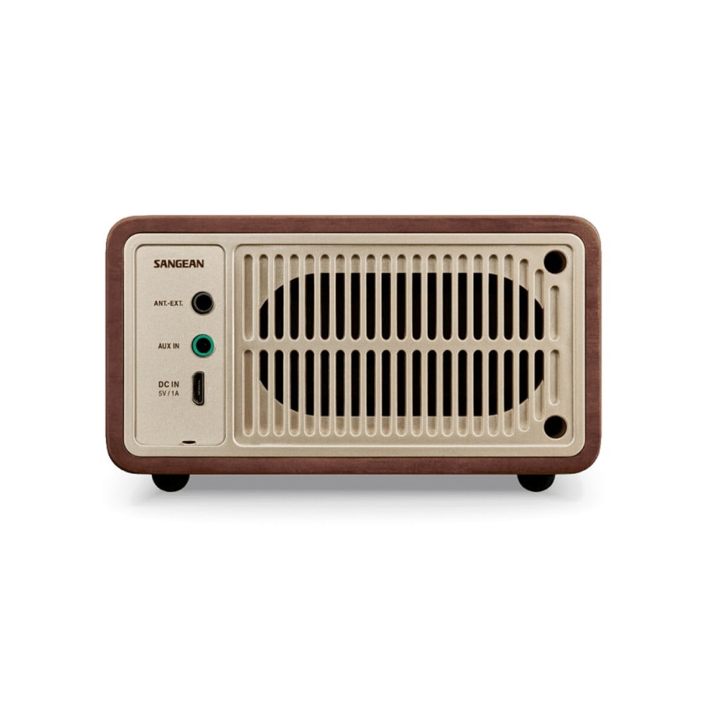 Portable Bluetooth Radio Sangean Retro Wood FM