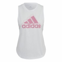 Women's Sleeveless T-shirt Adidas AEROREADY Racerback  White