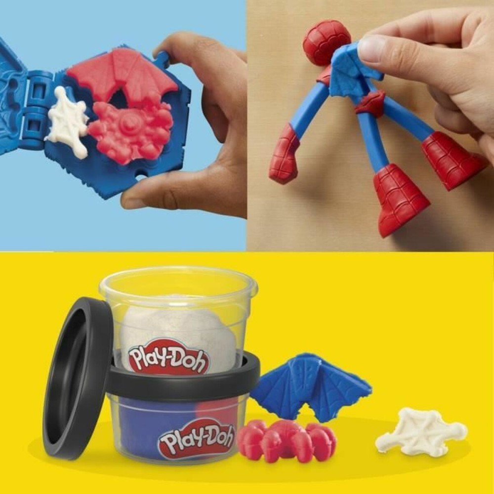 Pâte à modeler en argile Play-Doh My Web Creator Jaune
