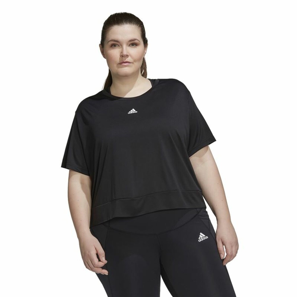 T-shirt à manches courtes femme Adidas AeroReady Studio Loose