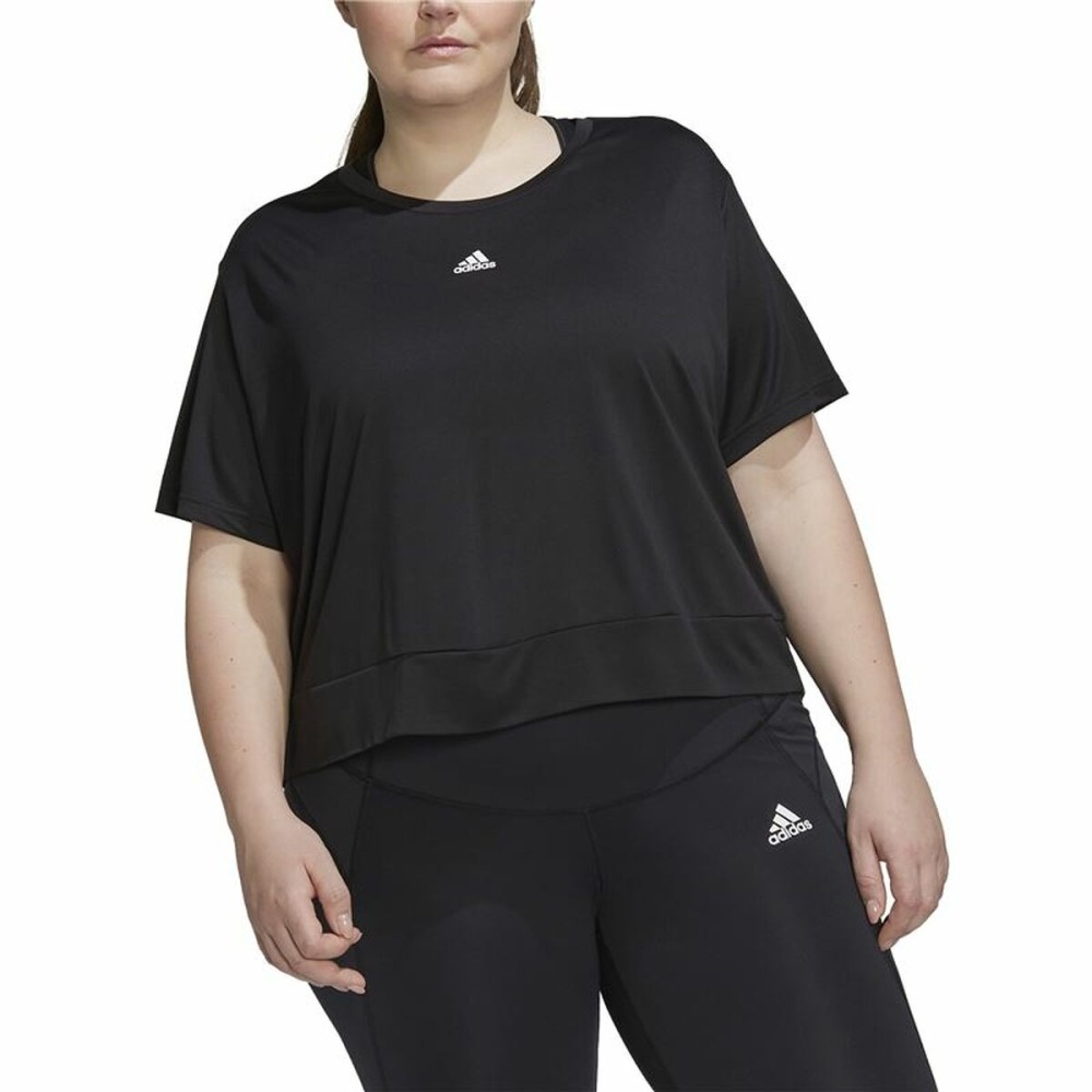 T-shirt à manches courtes femme Adidas AeroReady Studio Loose