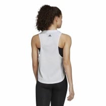 Maillot de Corps sans Manches pour Femme Adidas AEROREADY Racerback  Blanc