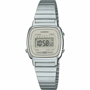 Damenuhr Casio LA670WEA-8AEF Silberfarben