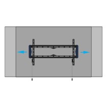 Support de table d'écran B-Tech BT5442/B 80"