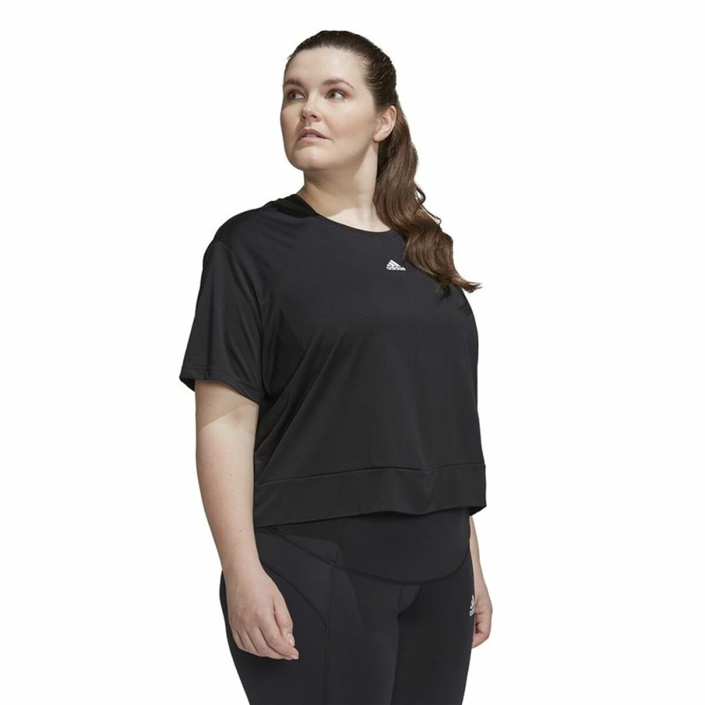 T-shirt à manches courtes femme Adidas AeroReady Studio Loose