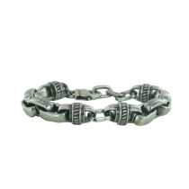 Bracelet Homme Police PJ22257BSB-02 Acier inoxydable 18 cm