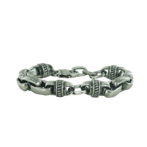 Bracelet Homme Police PJ22257BSB-02 Acier inoxydable 18 cm
