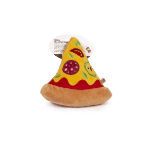 Kuscheltier für Hunde Gloria Pizza Bunt Polyester Polypropylen