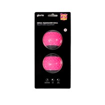 Ball für Haustiere Gloria PLAY AND RUN Rosa TPR M 6,35 cm 2 Stück