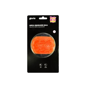 Ball für Haustiere Gloria PLAY AND RUN Orange TPR L 8,89 cm