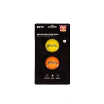 Ball für Haustiere Gloria PLAY AND RUN Gelb Schaum TPR S 4,5 cm 2 Stück