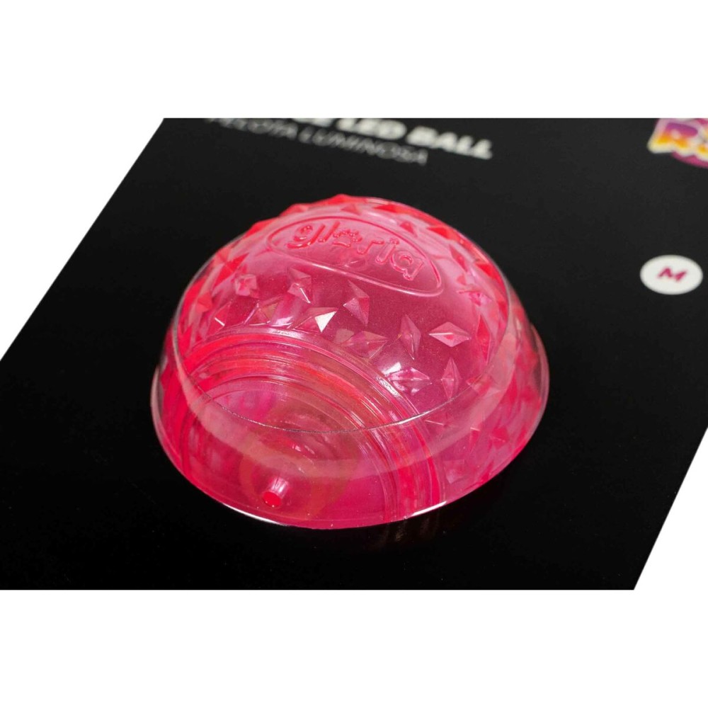 Boule pour animaux de compagnie Gloria PLAY AND RUN Rose TPR 6,35 cm