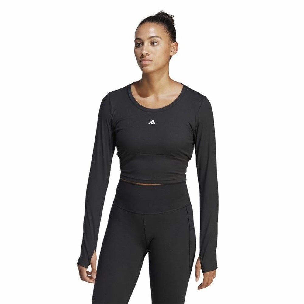 Women’s Long Sleeve T-Shirt Adidas Studio Black