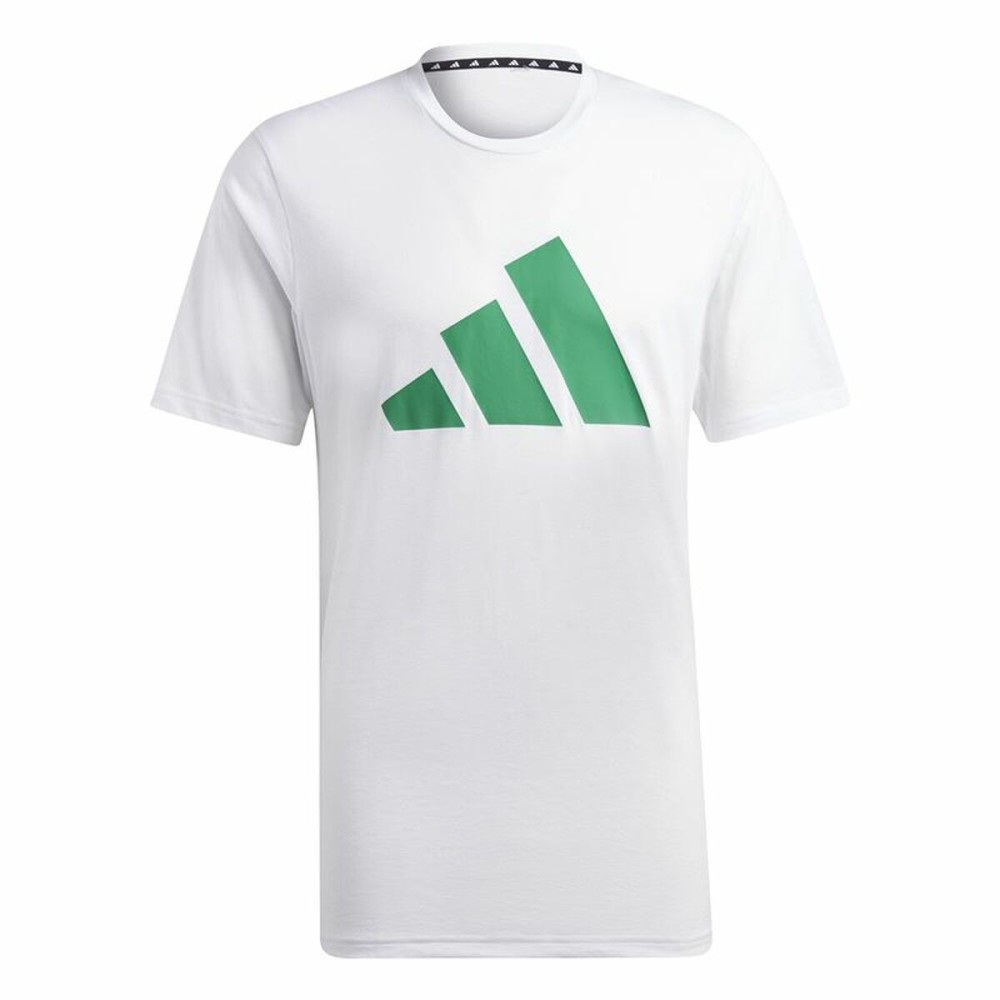 Herren Kurzarm-T-Shirt Adidas Train Essentials Weiß