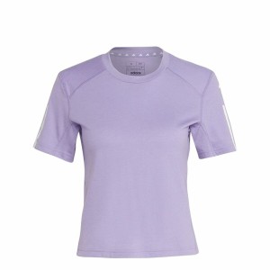 Damen Kurzarm-T-Shirt Adidas Essentials Lila