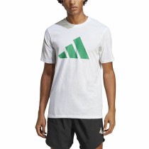 Men’s Short Sleeve T-Shirt Adidas Train Essentials White