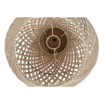 Lampenschirm Home ESPRIT natürlich Bambus Teakholz 35 x 35 x 85 cm (2 Stück)