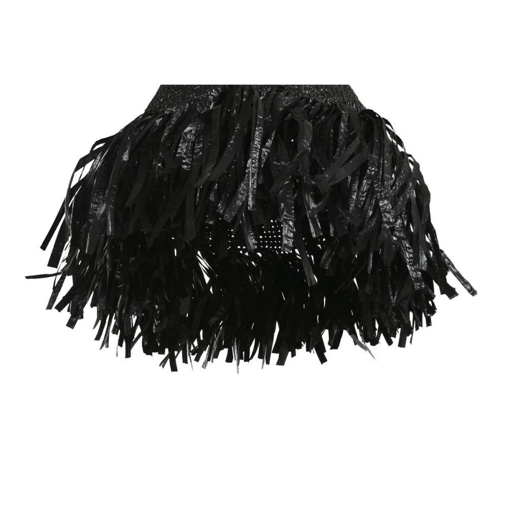 Lampenschirm Home ESPRIT Schwarz Bast 60 x 60 x 80 cm