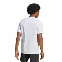 Herren Kurzarm-T-Shirt Adidas Train Essentials Weiß