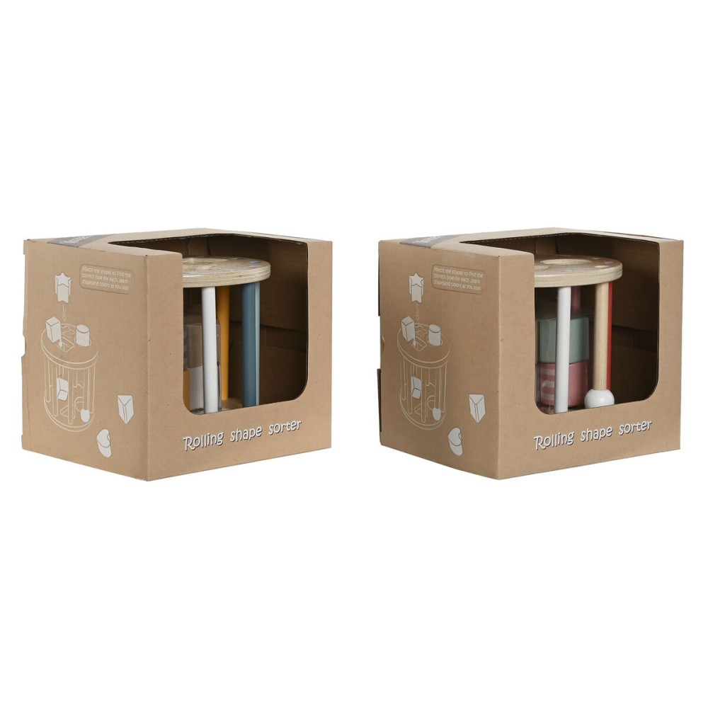 Lernspiel Home ESPRIT 13 x 13 x 11 cm (2 Stück)