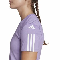 Women’s Short Sleeve T-Shirt Adidas Essentials Plum Lilac