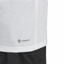 Men’s Short Sleeve T-Shirt Adidas Train Essentials White