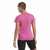 Damen Kurzarm-T-Shirt Adidas Essentials Rosa Lila