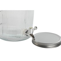 Wasserspender Home ESPRIT Schwarz Metall Silikon Kristall ABS 5 L 19,6 x 23,5 x 40,5 cm