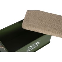 Lot de paniers Home ESPRIT Vert foncé Naturel Métal Corde Fibre 69 X 37 X 37,5 cm (3 Unités)