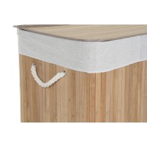 Panier à linge Home ESPRIT Blanc Naturel Bambou 140 L 60 x 40 x 60 cm