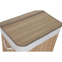 Panier à linge Home ESPRIT Blanc Naturel Bambou 140 L 60 x 40 x 60 cm