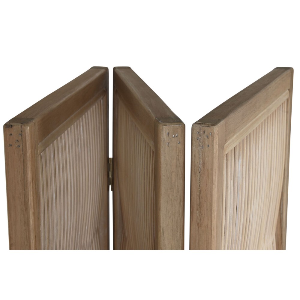 Folding screen Home ESPRIT Brown Fir 138 X 3,5 X 186 cm