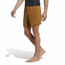 Short de Sport pour Homme Adidas Yoga Basert Doré