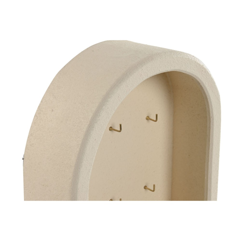 Armoire à clés Home ESPRIT Beige 20,5 X 8,5 X 27,5 cm