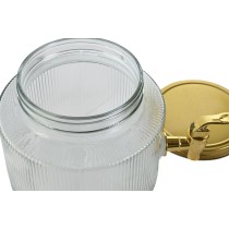 Wasserspender Home ESPRIT Gold Metall Kristall 17,8 x 25 x 15 cm
